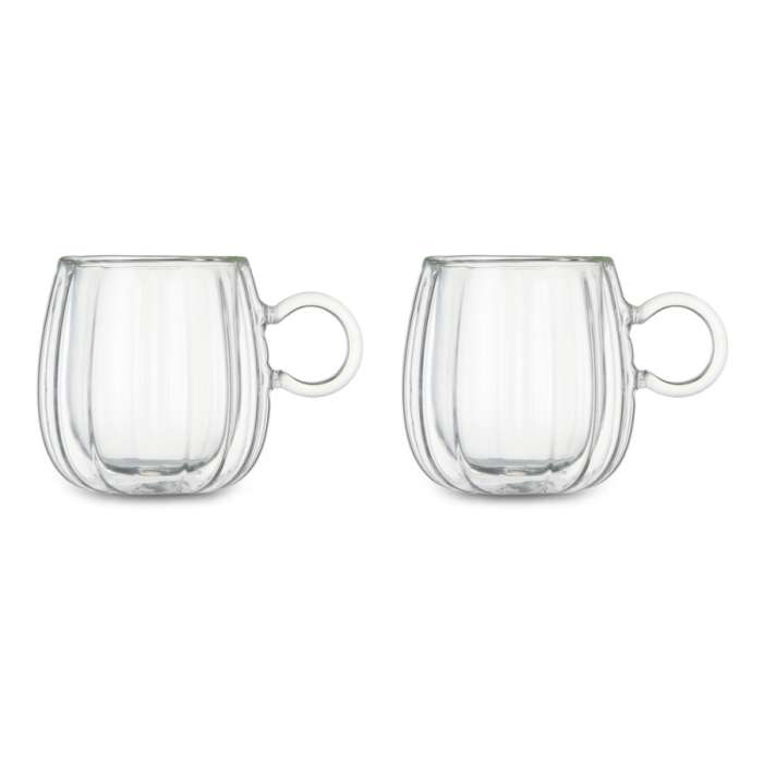 Набор кружек с двойными стенками Home Baril 250 мл, 2 шт, стекло DECOR DE TABLE DDT-DW953-250-2