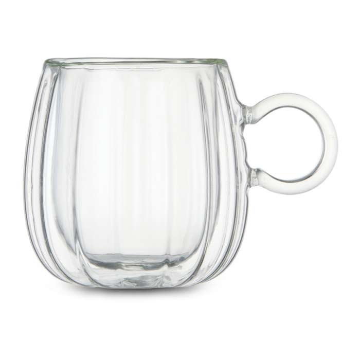 Набор кружек с двойными стенками Home Baril 250 мл, 2 шт, стекло DECOR DE TABLE DDT-DW953-250-2