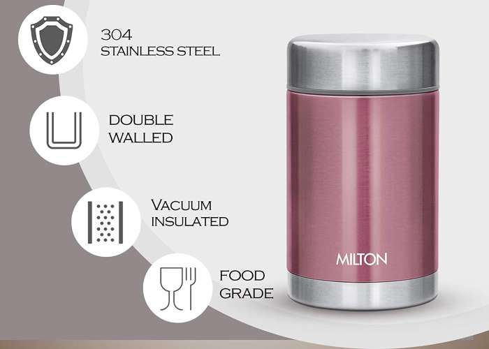 Термос для еды Cruet, 0,5 л, Pink MILTON MT21505-PK