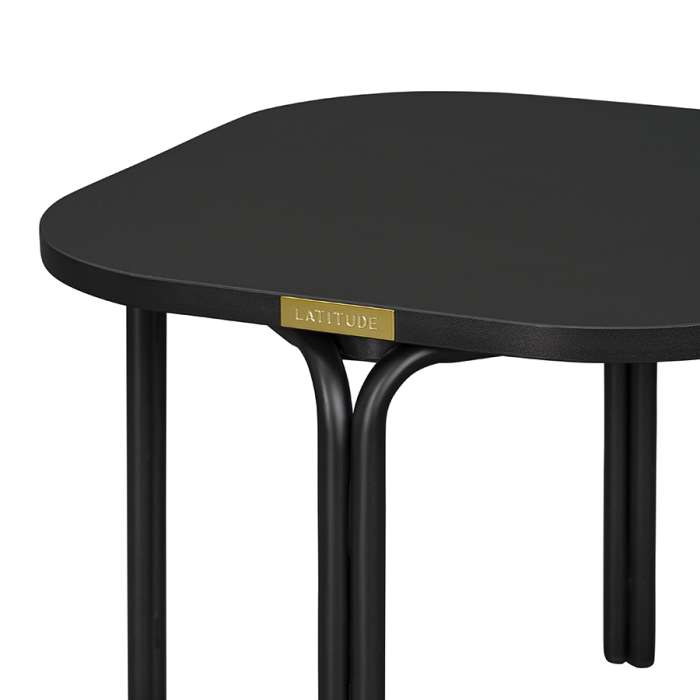 Столик кофейный ror, 50х50 см, черный LATITUDE RORTBL_C_SQBKBKBK