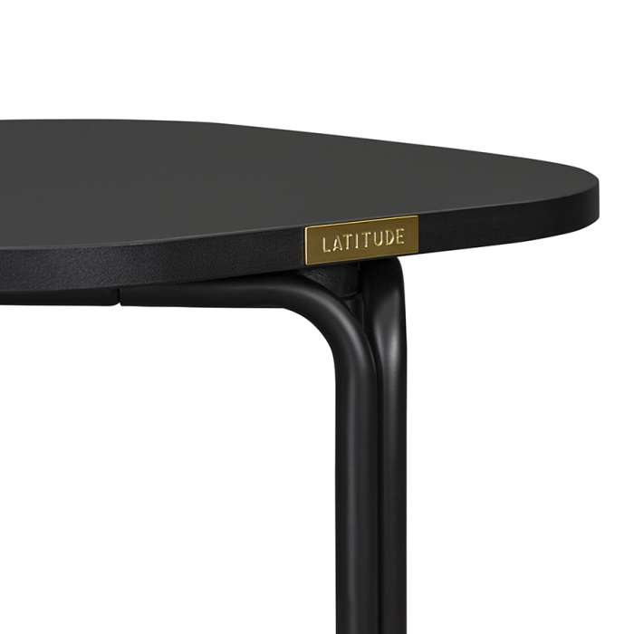 Столик кофейный ror, 50х50 см, черный LATITUDE RORTBL_C_SQBKBKBK