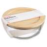 Контейнер для запекания и хранения с крышкой из бамбука, 950 мл SMART SOLUTIONS LBA950RD