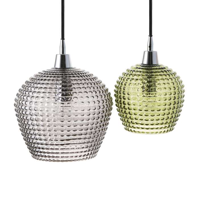 Светильник подвесной каскадный aurora, D40 см, зеленый/серый Bergenson Bjorn BB0000561