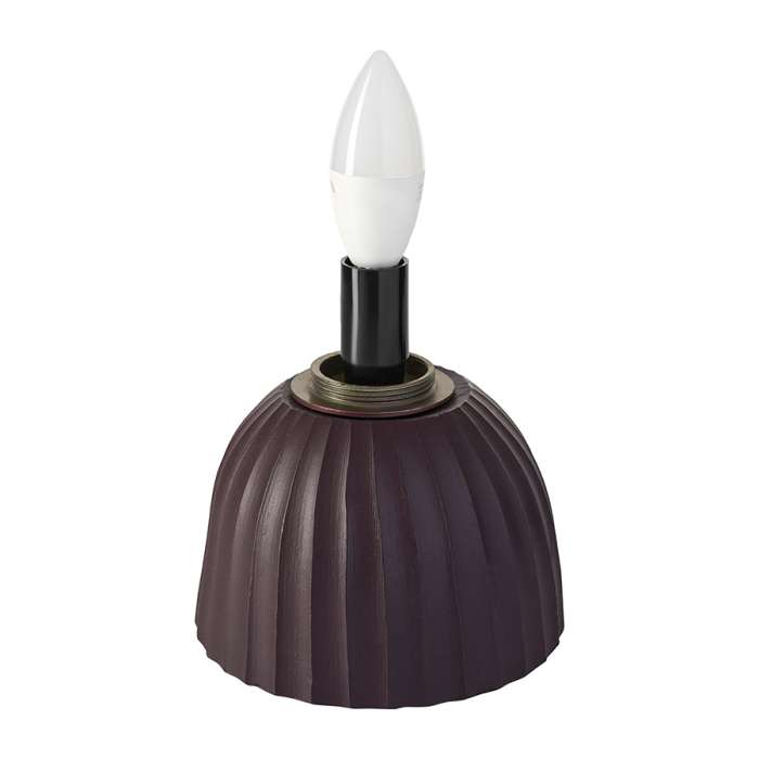 Лампа настольная texture moon, D20х29 см, вишневая Bergenson Bjorn BB0000576