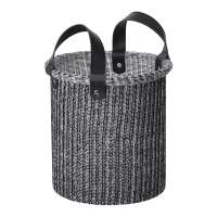 Корзина для хранения sustainable collection, D22х23 см, черная Bergenson Bjorn BB0000673