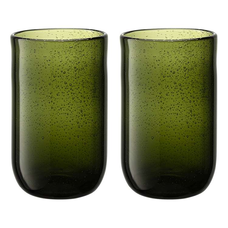 Набор стаканов flowi, 510 мл, темно-зеленые, 2 шт. Liberty Jones LJ0000399