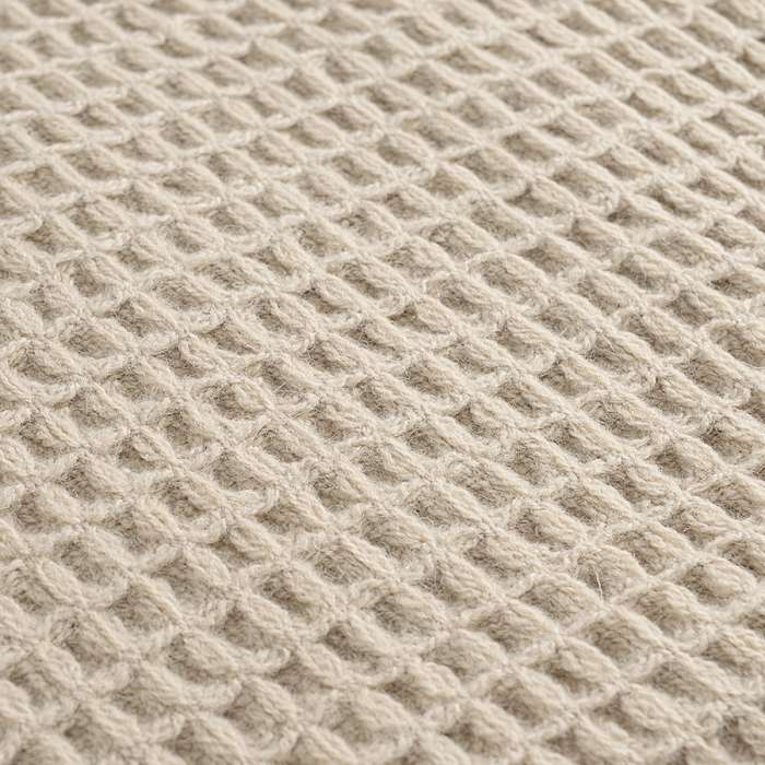 Плед из шерсти бежево-серого цвета из коллекции essential, 130х180 см Tkano TK23-TH0003