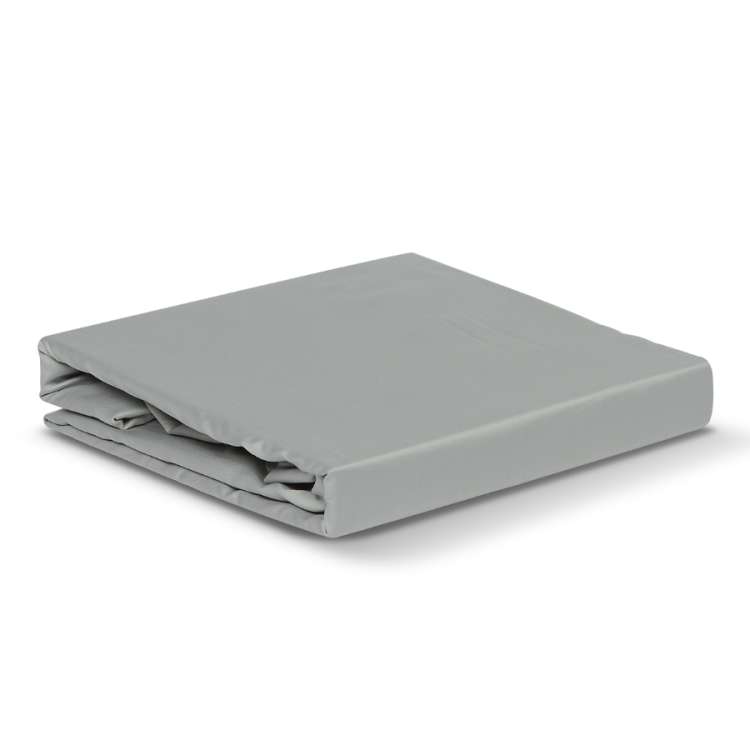 Простыня из сатина светло-серого цвета из коллекции essential, 240х270 см Tkano TK19-SH0002