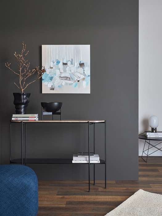 Панно декоративное fleur, 60х60 см, голубое Bergenson Bjorn BB0000965