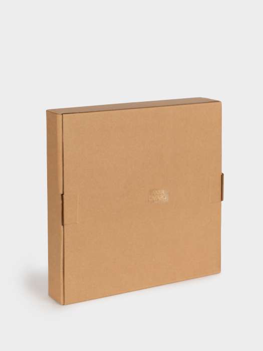 Менажница, 25 см, 4 отд, с пиалой, со шпажками, дерево/керамика, Шишка ANNA LAFARG ANLAF-CBK1303