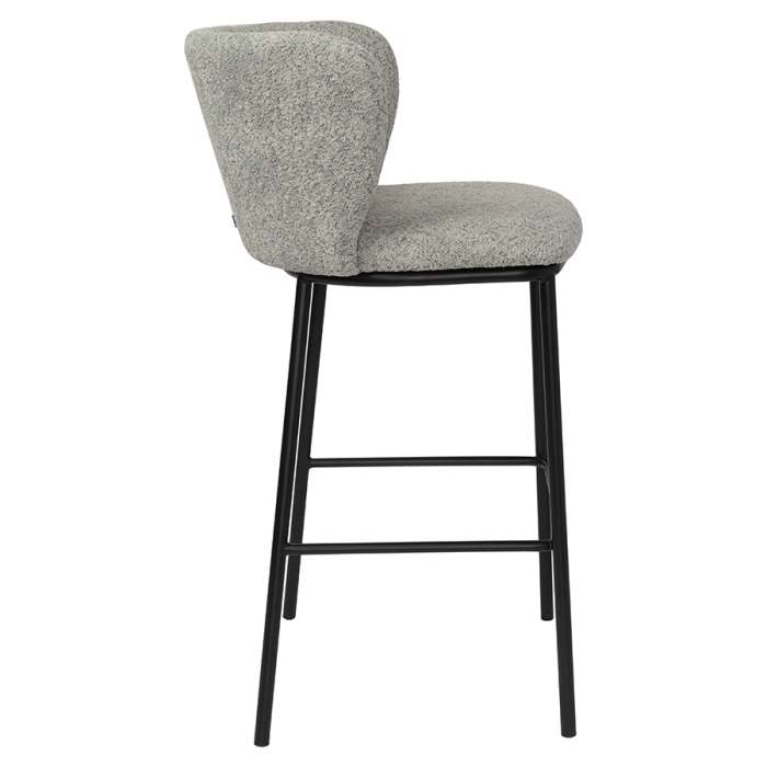 Стул барный foggy, букле, серый Bergenson Bjorn BB0001050