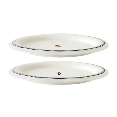 Набор обеденных тарелок plush, little petals, D26 см, 2 шт. Liberty Jones LJ0000523