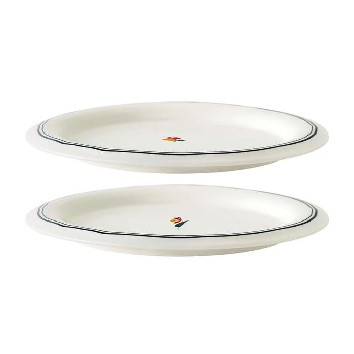 Набор обеденных тарелок plush, little petals, D26 см, 2 шт. Liberty Jones LJ0000523