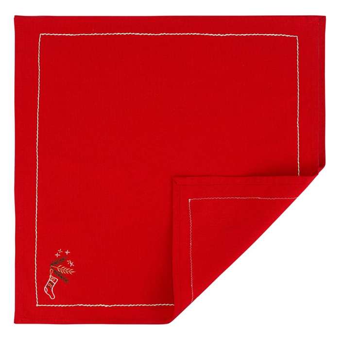 Салфетка сервировочная winter wishes из коллекции new year essential, 45х45 см Tkano TK25-NA0011