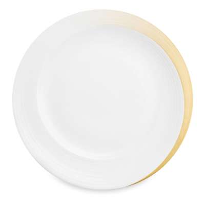 Тарелка обеденная Narumi Золотой жемчуг 27 см, фарфор костяной