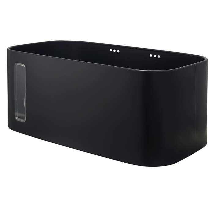 Хлебница kaffi, 39,7х23х17,6 см, матовая черная Smart Solutions JY-SS-KF-BBZP-MB