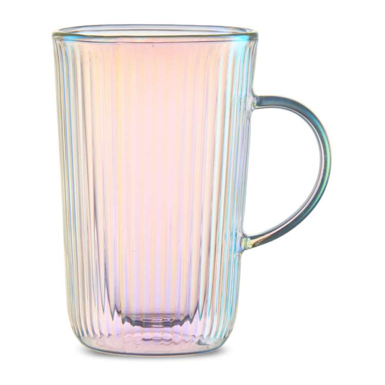 Кружка с двойными стенками Home Lustre 350 мл, стекло DECOR DE TABLE DDT-DW967B-350/DD