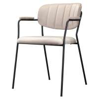 Стул eirill, велюр, серо-бежевый Bergenson Bjorn FH-ERL-ARMCH-PL-TP