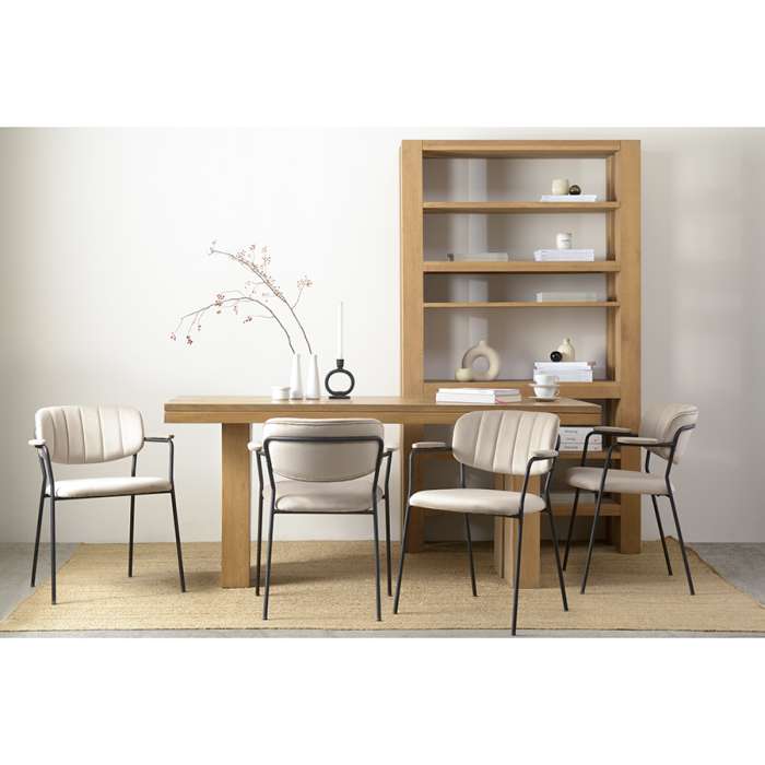 Стул eirill, велюр, серо-бежевый Bergenson Bjorn FH-ERL-ARMCH-PL-TP