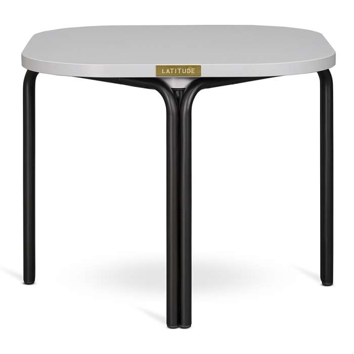 Столик кофейный ror, 50х50 см, черный/серый LATITUDE RORTBL_C_SQBKGRGR