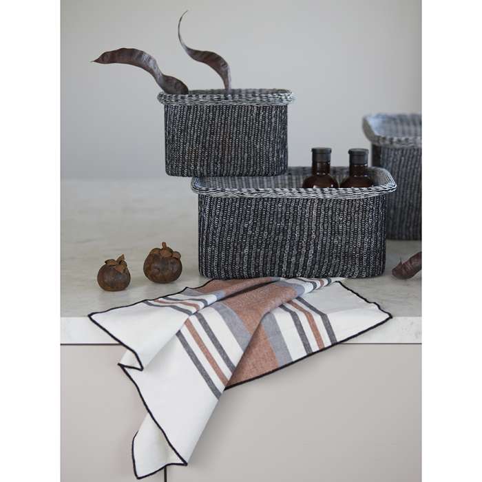 Набор из 4-х корзин для хранения sustainable collection, черный Bergenson Bjorn BB0000675