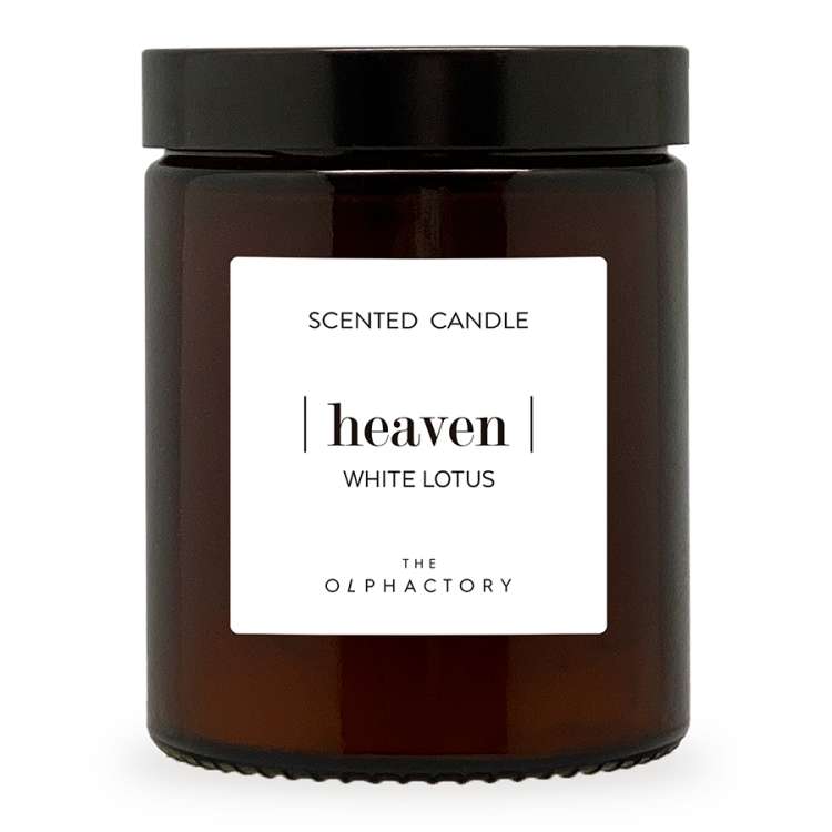 Свеча ароматическая The Olphactory, Белый лотос, 135 ч AMBIENTAIR VV135WLTO