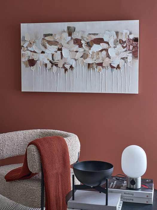 Панно декоративное fleur, 70х120 см, бежевое Bergenson Bjorn BB0000966