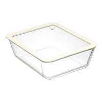 Контейнер для запекания и хранения стеклянный с вакуумным эффектом, 2,6 л, молочный Smart Solutions SS0000288