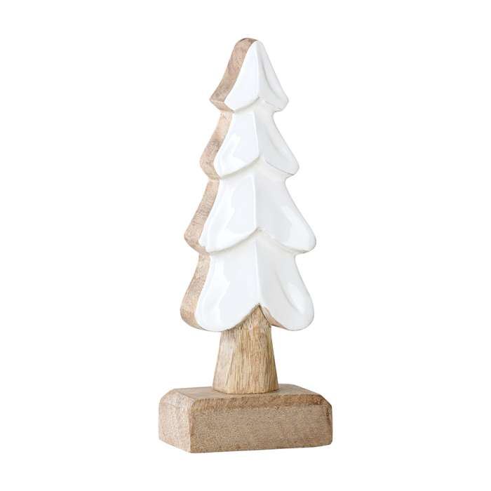 Декор новогодний snowy tree из коллекции new year essential, 20 см Tkano TK25-NY_CTR0010