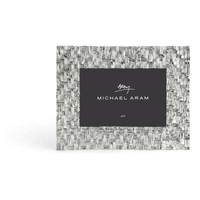 Рамка для фото Michael Aram Пальмовая ветвь 10х15 см, никель