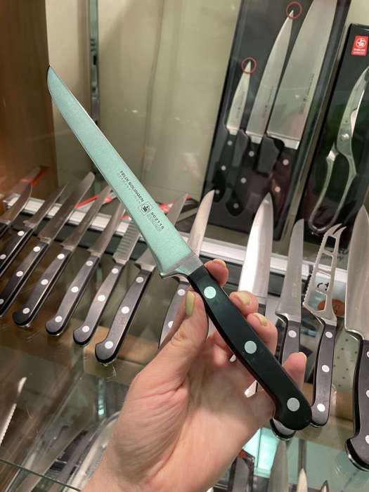 Нож обвалочный гибкий для удаления мяса с кости 150 мм 902215