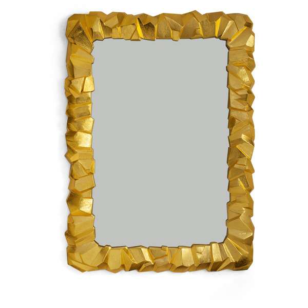 Зеркало Michael Aram Золотая скала 61х85 см