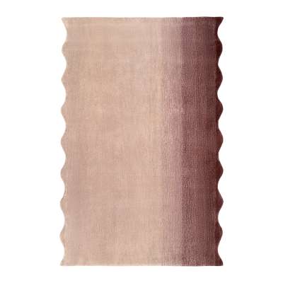 Ковер из шерсти over horizon цвета марсала из коллекции trendy ruffles, 120х180 см Tkano TK25-DR0007