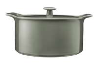 Кастрюля, 3 л, с крышкой, фарфор P, серо-зеленая, Indulgence MAXWELL & WILLIAMS MW451-IA0385