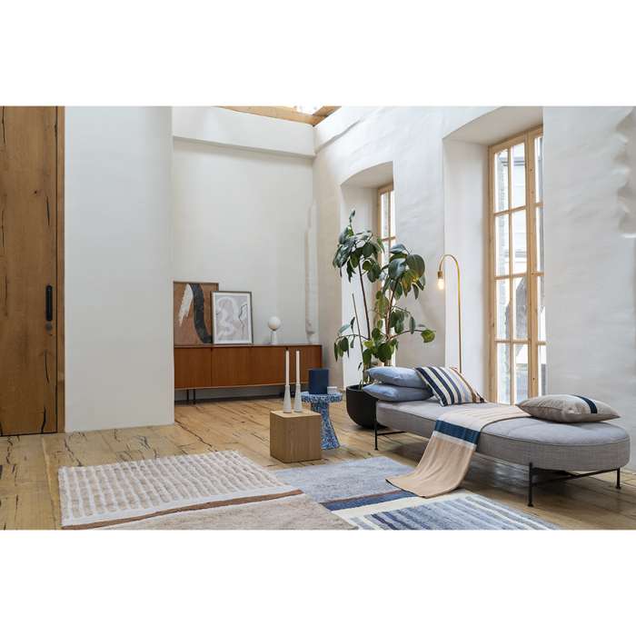 Ковер из хлопка с рисунком tulip garden бежевого цвета из коллекции terra, 200х300 см Tkano TK22-DR0006