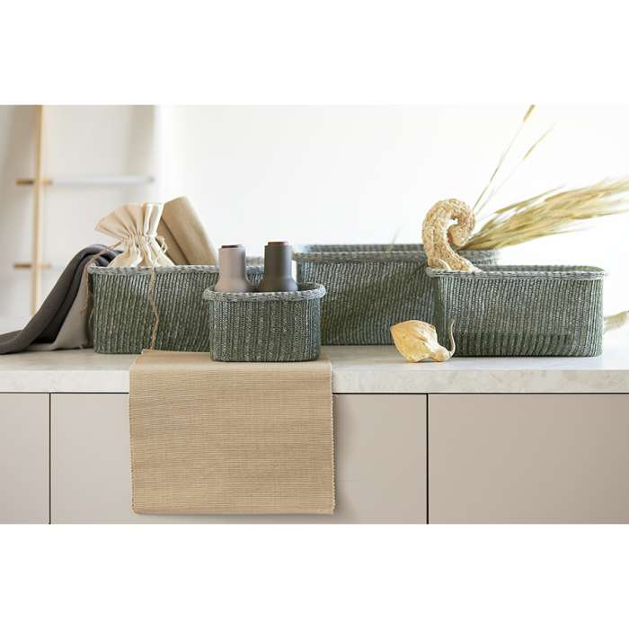 Набор из 4-х корзин для хранения sustainable collection, оливковый Bergenson Bjorn BB0000676