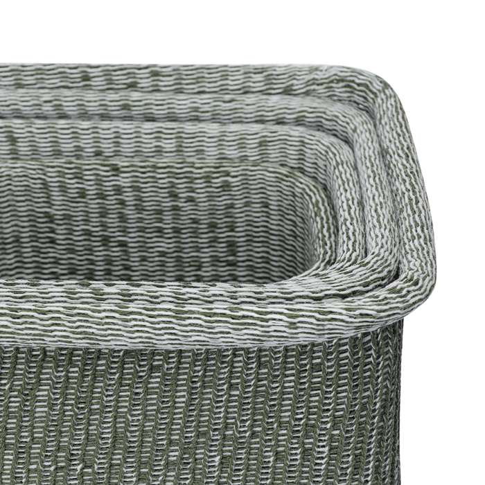 Набор из 4-х корзин для хранения sustainable collection, оливковый Bergenson Bjorn BB0000676