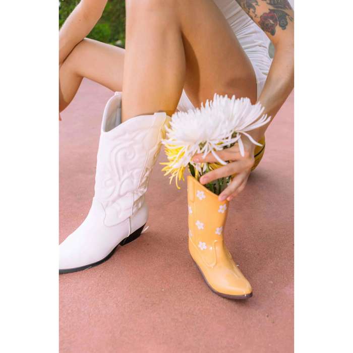 Ваза для цветов rodeo, 22,5 см, желтая DOIY DYVASROCBY