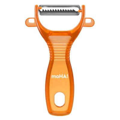 Овощечистка универсальная MoHa 13см для резки &quot;соломкой&quot; (оранжевая) MOH-6945720-o