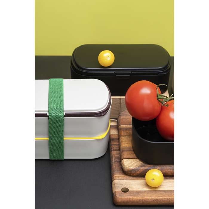 Ланч-бокс с приборами food time, 1 л, серый Smart Solutions SS-LBDL-PP-GR-1