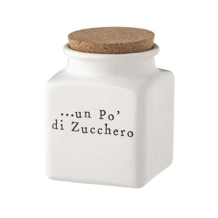 Ёмкость для сахара с крышкой Bianca 14.5 см Nuova Cer 9064/2-EAW