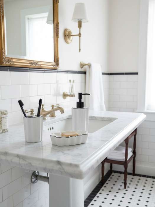 Мыльница camellia, белая Bergenson Bjorn Bath BB0001030