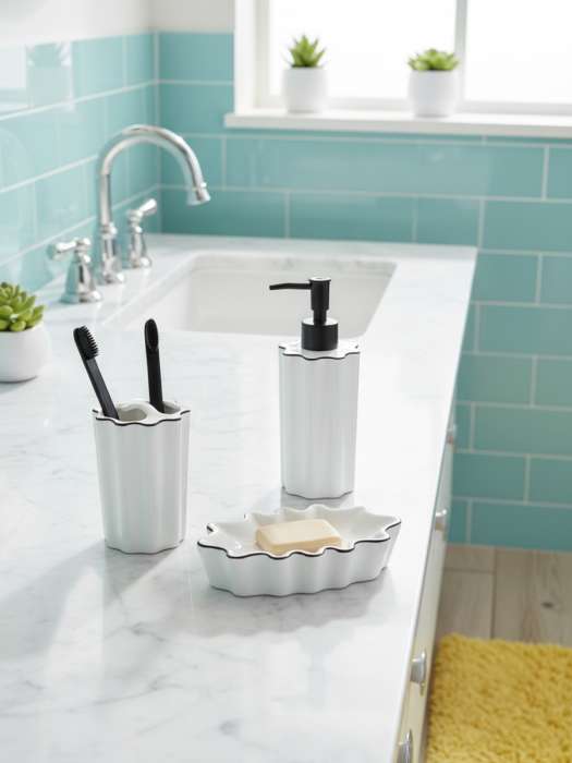 Мыльница camellia, белая Bergenson Bjorn Bath BB0001030