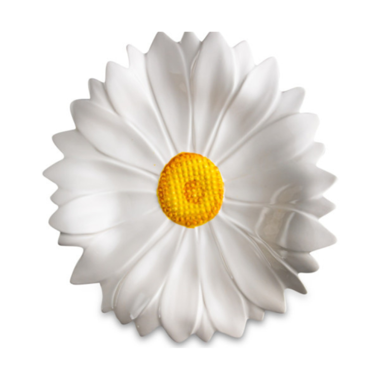 Блюдо круглое 3D Маргаритка 42х42 см, керамика EDELWEISS EDW-709D