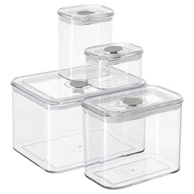 Набор из 4-х контейнеров для хранения с крышкой и клапаном Keep in SMART SOLUTIONS SS000085