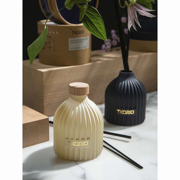 Диффузор ароматический vetiver & black cypress из коллекции edge, 200 мл, бежевый Tkano TK23-DIF0017