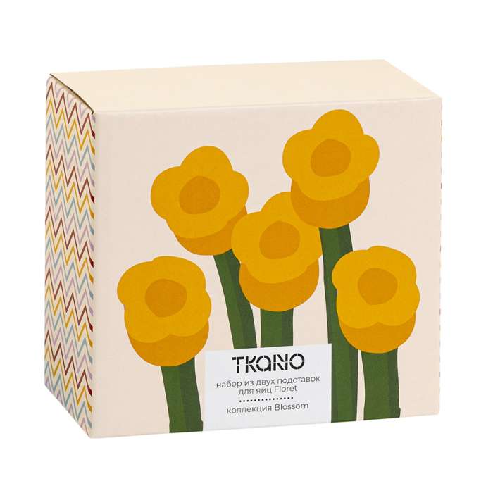 Набор из двух подставок для яиц floret из коллекции blossom Tkano TK26-TW_EGG0001