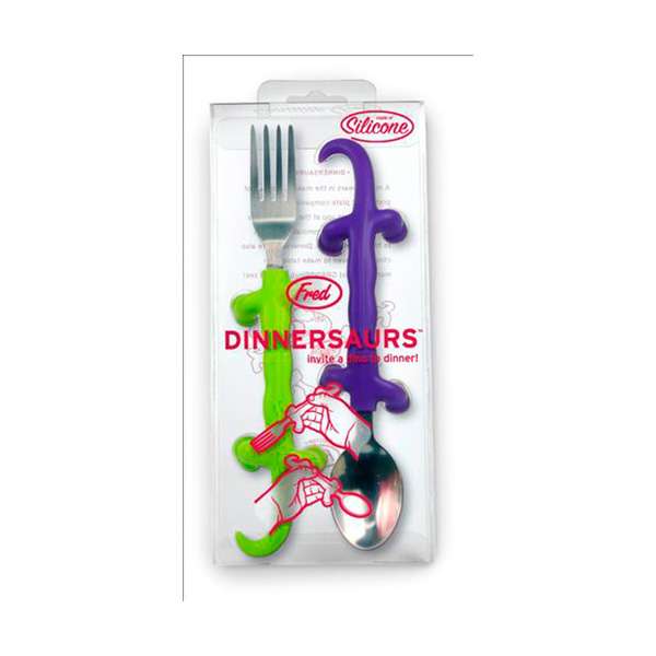Столовый набор (вилка и ложка) dinnersaurs Fred & Friends 033