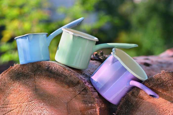 Ковш высокий с носиком 0,75 л пастель зеленый PASTELL RIESS 0284-006