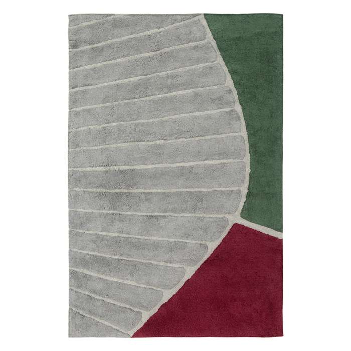 Ковер из хлопка с рисунком tea plantation из коллекции terra, 160х230 см Tkano TK22-DR0008
